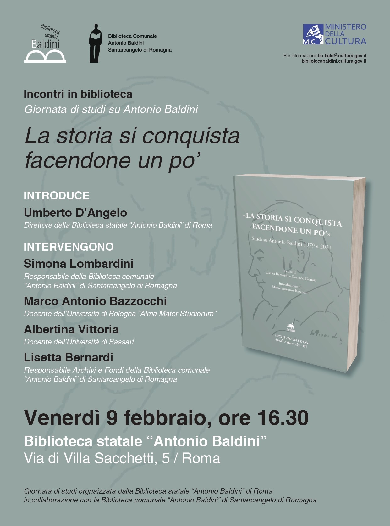 La Storia si conquista facendone un po': giornta di studi su Antonio Baldini